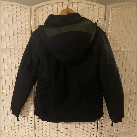 Women’s Black Columbia Jacket With Side Ruching M - Picture 2 of 13